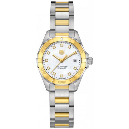 Tag Heuer Aquaracer Diamond Gold & Steel Ladies Watch WAY1451-BD0922